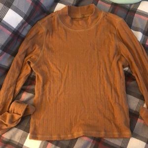 Crop long sleeve tops